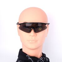 Очки защитные противоударные спортивные 军迷-X100