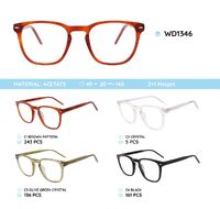 Plastic acetate eyeglasses frame for women WD1346