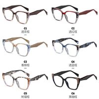 TR90 plastic frame or glasses with blue light protection, with spring hinges FA87220