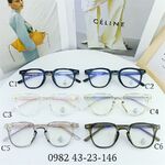 Hybrid frame, metal + TR90, with Blue Block coating SANTA 0982