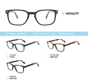 Plastic acetate eyeglasses frame WD1627P