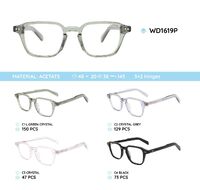 Plastic acetate eyeglasses frame WD1619P