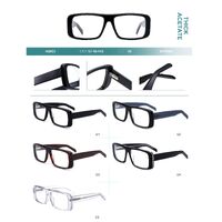 Plastic frames for glasses, thick acetate Big City H2803