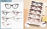 Plastic acetate frame for women, with spring hinges Big City MS8384