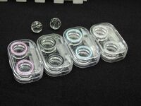 Mini soft contact lens kit XF101带皮圈透明