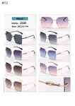 Polarized rimless metal sunglasses H12 Matrix MT2530