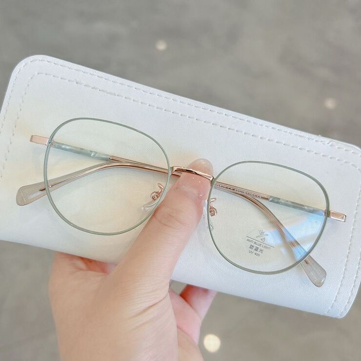 Metal frame MAMO with Blue Ray Cut protection lenses H5570