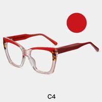TR90 plastic frame or glasses with blue light protection, with spring hinges FA87294