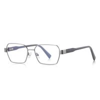 Metal + TR90 plastic Blue Blocker glasses frame for women with UV and blue light protection lenses More FCS3161