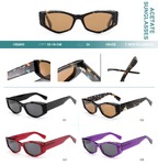 Polarized acetate plastic sunglasses Big City HS2861