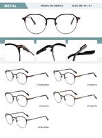 Metal frame for men with spring hinges SYJ60833-DA