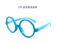 Polarized silicone sunglasses with UV400 protection for kids T11021-antiblue