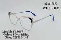 Metal + TR90 ultrathin women's frames with spring hinges Wilibolo TR3067