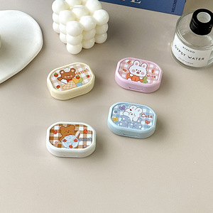 Mini soft contact lens W004贴卡通