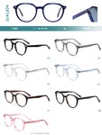 Acetate plastic frames for glasses with spring hinges Big City F3003