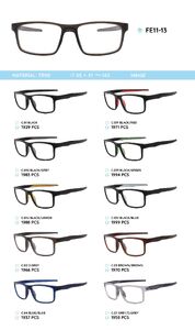TR90 plastic eyeglasses frame for men FE11-13