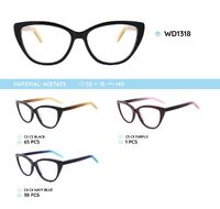 Plastic frames for glasses acetate material WD1318