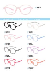 TR-90 plastic frames for kids 9041