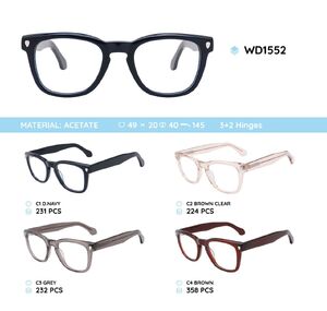 Plastic acetate eyeglasses frame WD1552