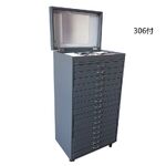 Офисный бокс - витрина для оправ и очков, с откидной крышкой, на 306 мест JS-C221217