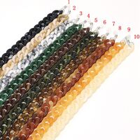 Acrylic non-slip chain, concave shape, for glasses and masks GB012-1