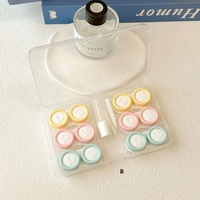 Soft contact lens kit with 6 containers KD22六副装