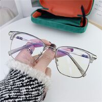 Hybrid frame, metal + TR90, with Blue Block coating SANTA 1579