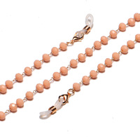 Glasses chain with hollow big hearts GL1196