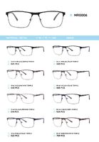 Metal frame with temples made of TR-90 material MR0006