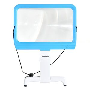 Лупа настольная с подсветкой и шейным подвесом 185115B-XX, увеличение: 2.5X