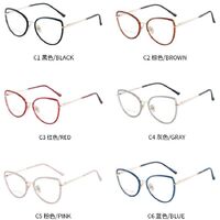 TR90 plastic frame or glasses with blue light protection, with spring hinges FA87090