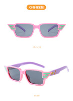 Polarized silicone sunglasses with UV400 protection for kids T1936