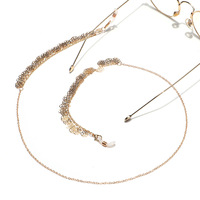 Цепочка для очков с листьями GL1340