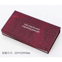 Magnifier, magnifying glass with handle GB80-XX, diameter: 65 mm, magnification: 5X