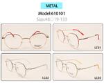 Metal eyeglasses frame for kids Nano Bimbo 610101 (item in stock)