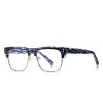 Оправа полуободковая пластиковая из материала TR90 с защитой от синего света, с флексом FOCUS FCS2203