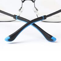 Silicone glasses sleeves, length 66 mm, hole 2*1.5 mm