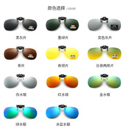 Насадка солнцезащитная для очков в футляре фотохромные и Polarized HM12
