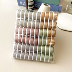 Mini soft contact lens kit with 5 containers JH-30个装双联盒