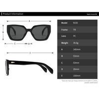 Plastic retro sunglasses Elit 9155-EL