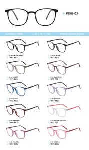 TR-90 plastic frames for glasses FD01-02