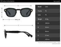 Пластиковые солнцезащитные очки с овальными линзами Elit 2341-EL