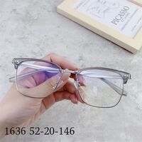 Оправа гибридная, металл + TR90, линзы с Blue Block покрытием SANTA 1636