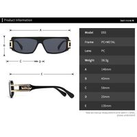 Plastic aviator sunglasses Elit 092-EL