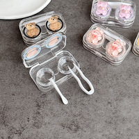 Мини-набор для мягких контактных линз W806透明熊兔猫