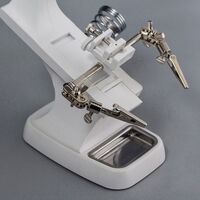 Лупа настольная мультифункциональная с подсветкой 7023B-XX, увеличение: 3X, 4,5X