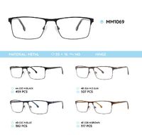 Оправа для очков металлическая мужская MM1069