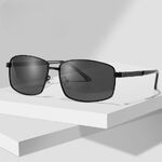 Поляризационные солнцезащитные металлические очки с защитой UV400 2865-GT