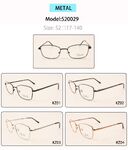 Metal eyeglasses frame for men with spring hinges Tettys Ageless 520029 (item in stock)