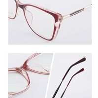 TR90 plastic frame or glasses with blue light protection, with spring hinges FA87082